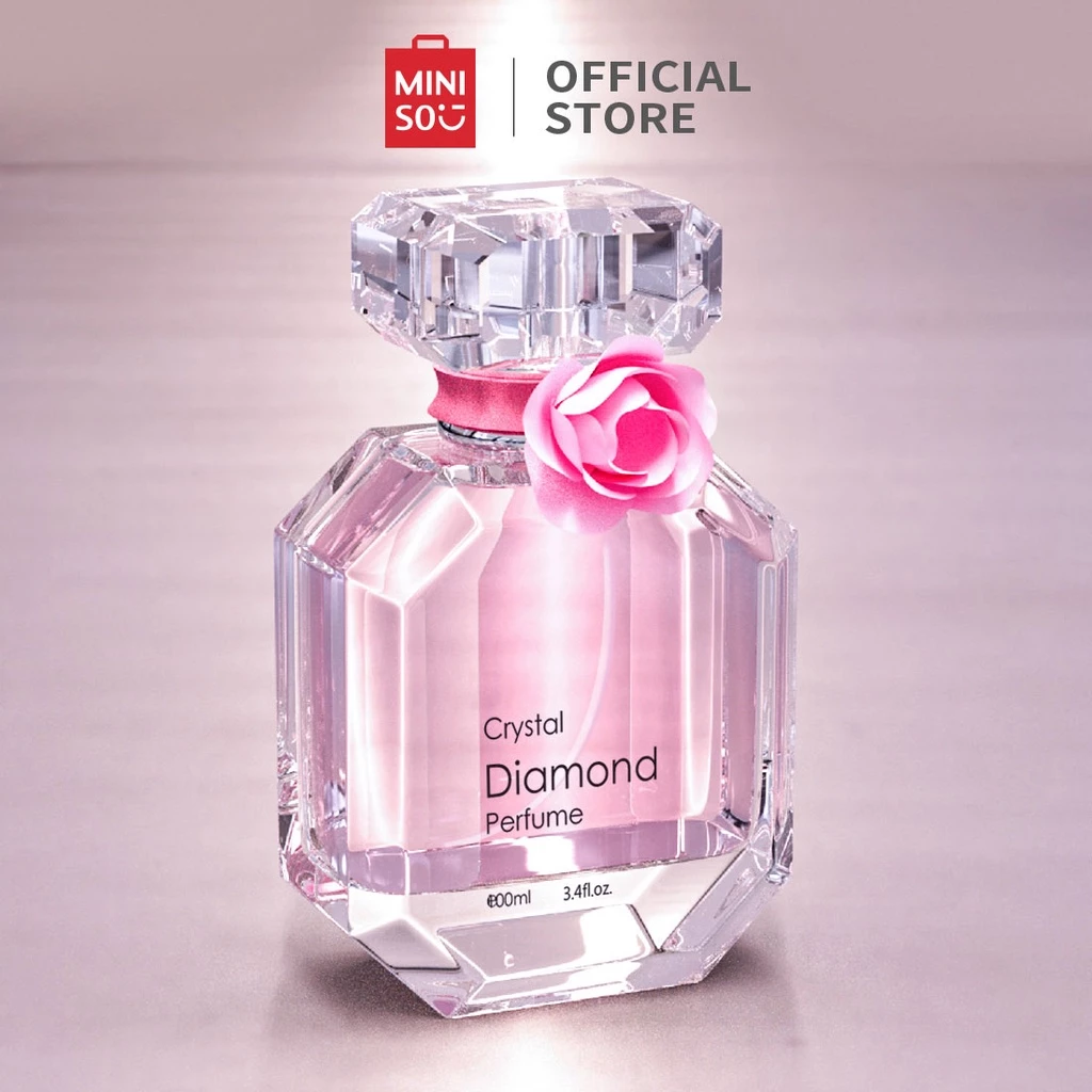 Miniso Official Parfum wanita EDT Crystal Diamond Perfume 50ml