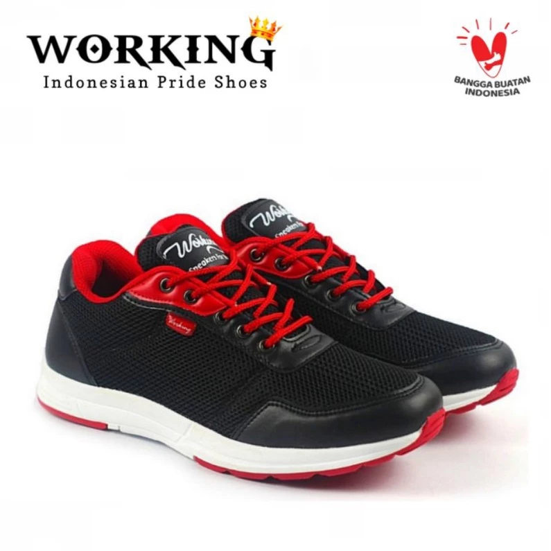 WORKING Sepatu U-11 Sepatu Casual Sepatu Olahraga Sepatu Joging