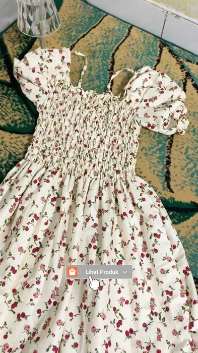 Drees motif bunga#GratisOngkirRP0 #DiskonRacunShopee #ShopeeCOD #RacunShopee #CODinApa #OOTDFashionShopee #ViralDiShopeeVideo