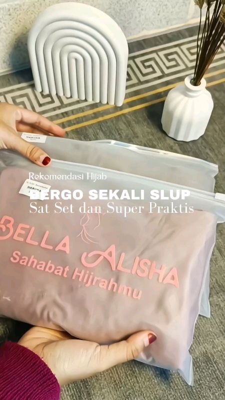 Gak bisa nolak bergo satu ini #RacunShopee #ShopeeLook #ShopeeFashionHaul #bergoinstan #bergojersey #bergononpet #bergosatset #Racunourbello