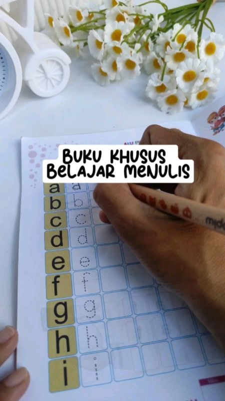 buku belajar menulis #SpillBawaBerkah #belajarmenulis #belajarmenulishurufabjad #bukupaud #bukuedukasianak #bukuanak #TermurahDiShopee #PromoNonStop