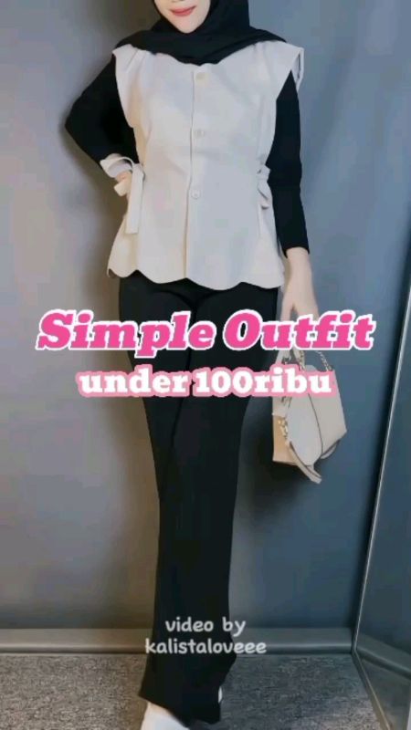 Vest Cantik cuma 50ribuan 😍 #OOTDFashionShopee #RacunShopee #ShopeeLook #ShopeeFashionHaul #vest #vestwanita #vestkorea