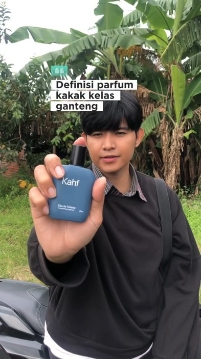 Yang biru enak bangeet #RacunShopee #parfumpria #parfumcowok #parfumcowokcool #parfumkahf #reviewkahfparfum