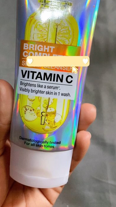 GARNIER facial wash