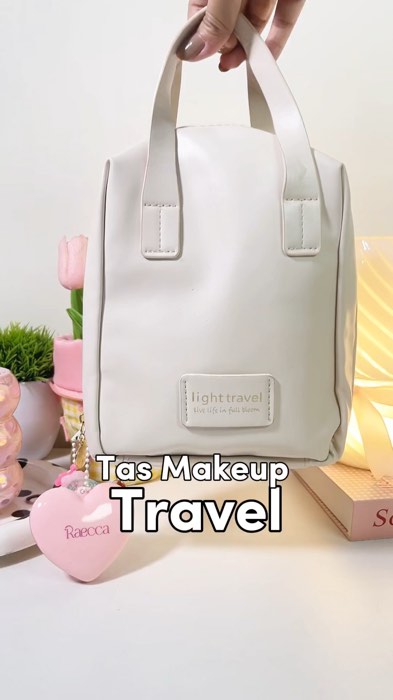 Kepake bgt ini 👍 #tastravel #tasmakeup #pouchmakeup #tasmakeuptravel #tempatmakeup #RacunShopee #ShopeeBeautyHaul