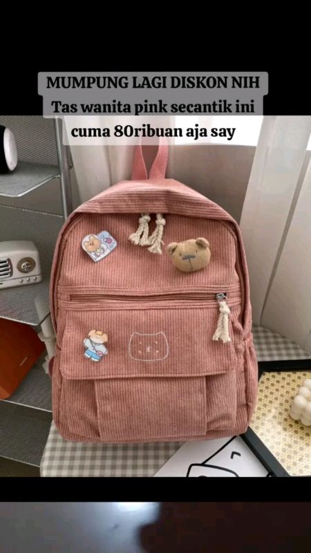 #tasranselwanita#tasranselbackpack#RacunShopee#gratisongkir#yukdiorder
