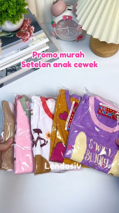 Secakep ini dapat 6 setelan🤩😍😍#bajuanak #bajuanakcewek #setelananak #outfitanak #RacunShopee #shopeevideo