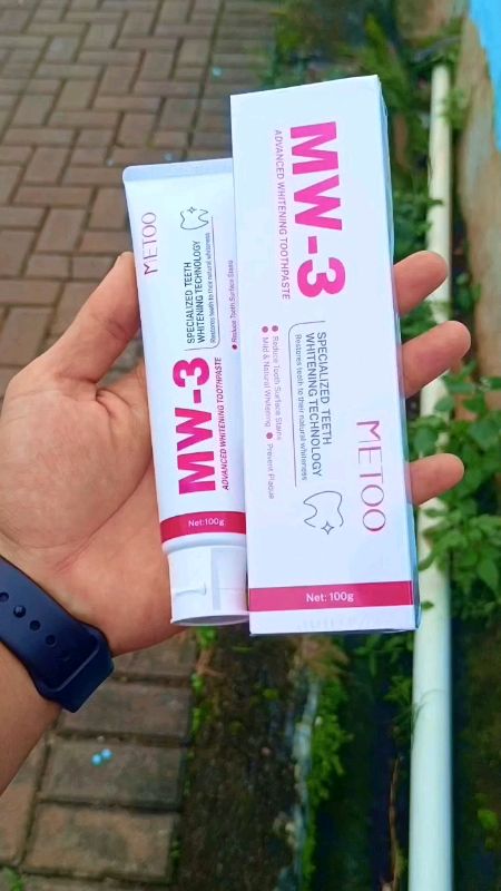 pasta gigi METOO MW-3 original, doktif approve, ria ricis udah pake #pastagigi #pastagigipemutih #pastagigimurah #pastagigimetoo #metoo #fyp