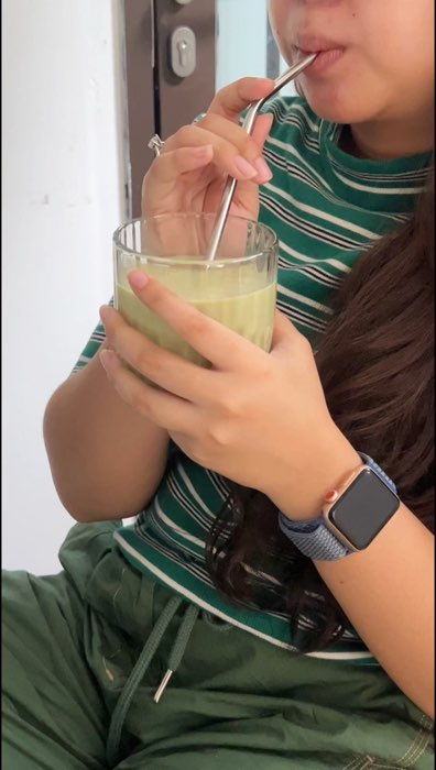 Matcha dari Lean Lab emang gabisa diraguin enaknya🤤🙏🏻