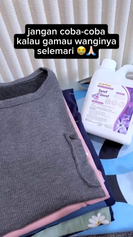 parfum baju londry yang wangi tahan lama#promo #produkviral #PejuangRupiah #ViralDiShopeeVideo #fypdongggggggg #pewangibajulaundry