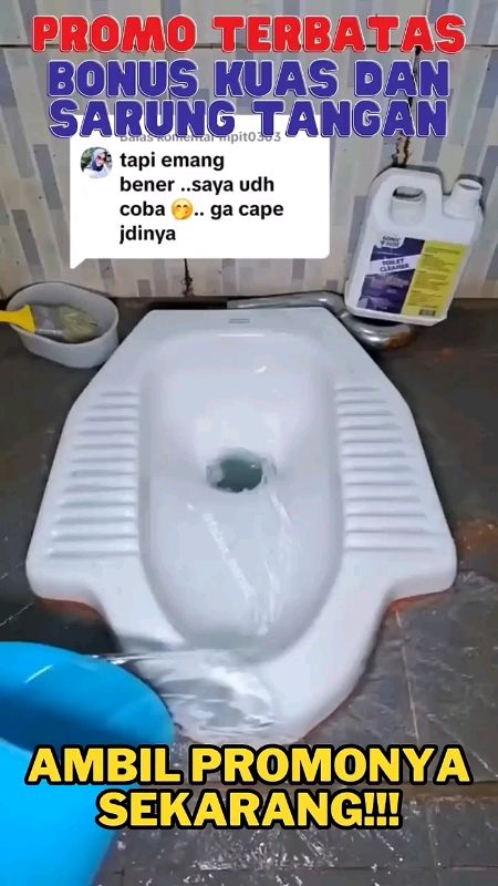 #soniccleaner #cleaner #pembersihtoilet #RacunShopee #TermurahDiShopee