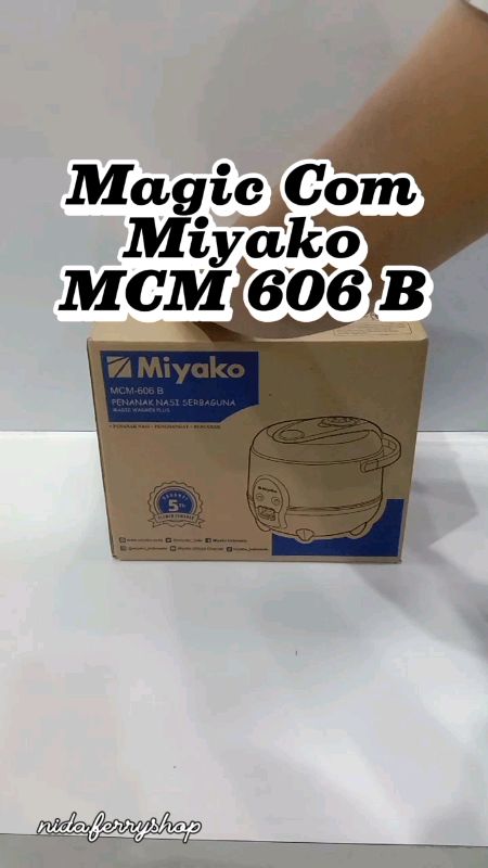 magic com miyako mcm 606 b #magicom #magic #magiccom #magiccommiyako #ricecookermini #ricecookermurah #ricecooker #ricecookermiyako