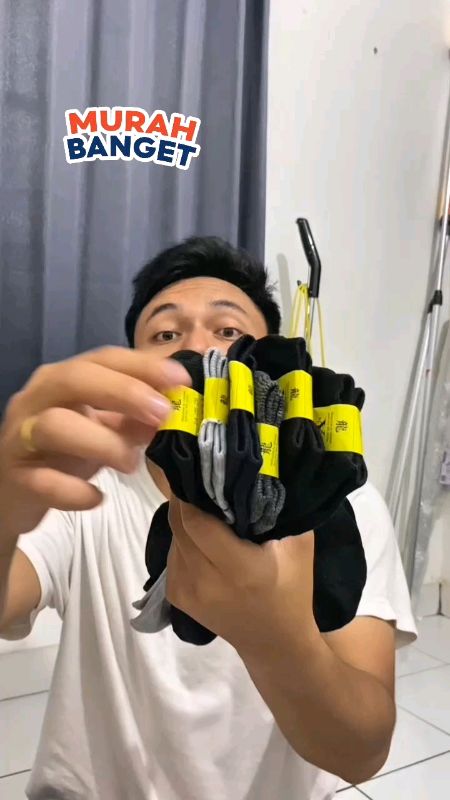 kaos kaki 6 pasang #kaoskaki #kaoskakimurah #Diskon50Persen #RacunShopee #ViralDiShopeeVideo #SpillRacunShopee