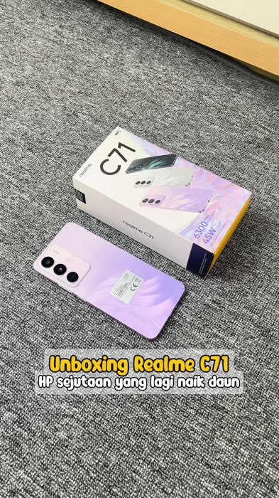 Realme C71 gemes banget warnanya #RacunShopee #SpillRacunShopee #DiskonRacunShopee #hpmurah #hpsejutaan #realmec71 #realmeWishList #hpantiair