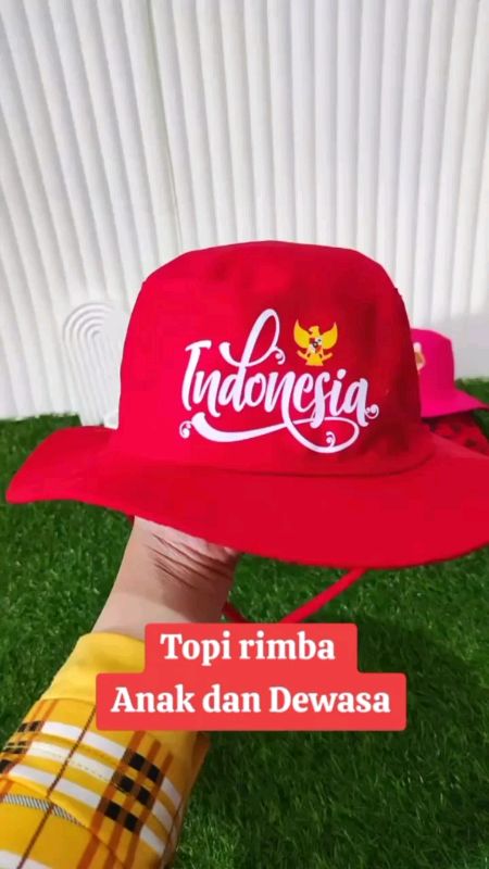 topi kemerdekaan gratis bordir nama #RacunShopee
