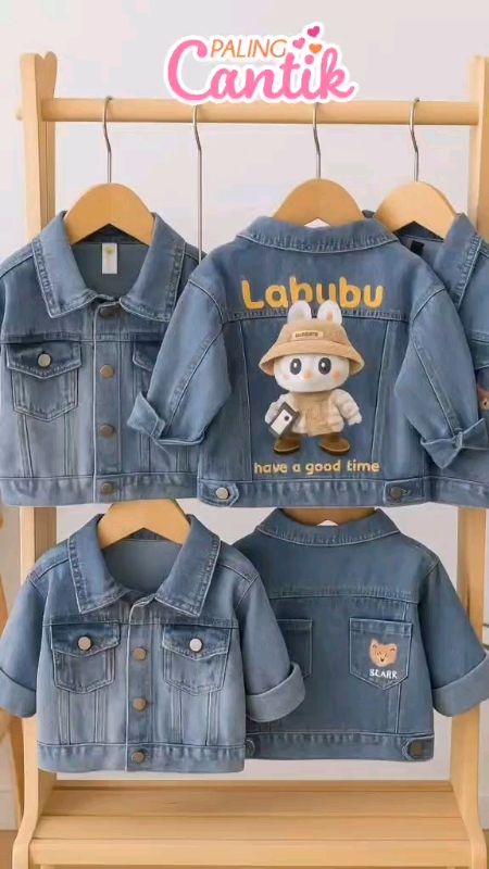 #jaketjeansanakkarakterlabubu #lucubanget #RacunShopee #shopeevideo #ShopeeLook #ShopeeCOD