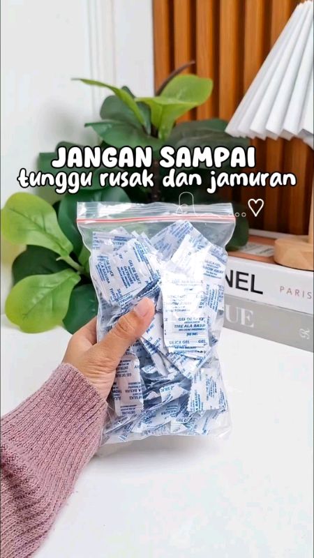 sedia ini sebelum barang rusak+berjamur👌🏻 #RacunShopee #SpillRacunShopee #GratisOngkirRP0 #silicagel #silicagelmurah #silicagelsepatu #silicageltas