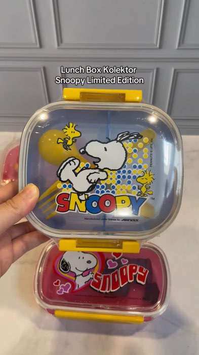 Limited edition special snoopy #lunchboxmurah #lunchbox #tempatbekal