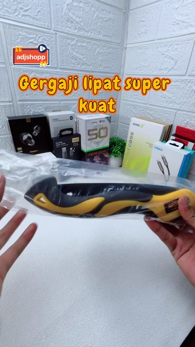 Gergaji lipat super kuat 😍😍 #gergaji #gergajikayu #gergajimini #GakNyeselBeliIni #RacunShopee