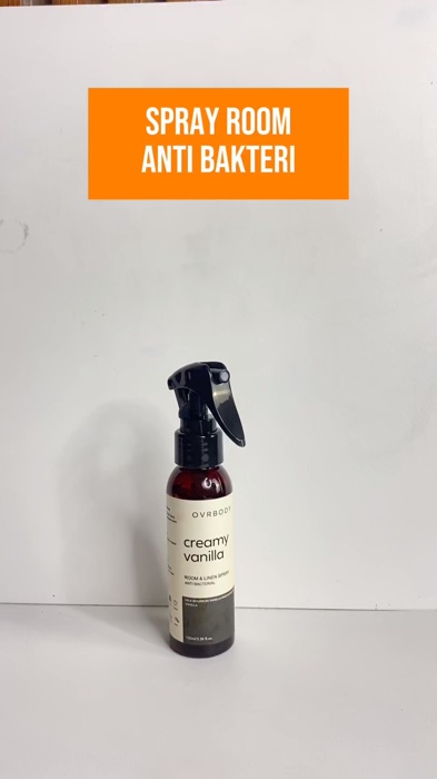 Ovrbody Room & Linen Spray Anti Bakteri #ovrbody #ovrbodylinenspray #RacunShopee #SpillRacunShopee #SpillBawaBerkah #fyp