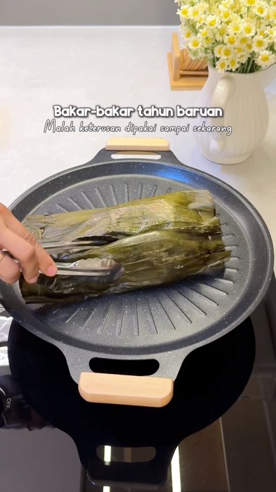 Grill pan anti lengket. #grillpan #grillpanantilengket #wajanpenggorengan #wajanpanggang #wajanpemanggang