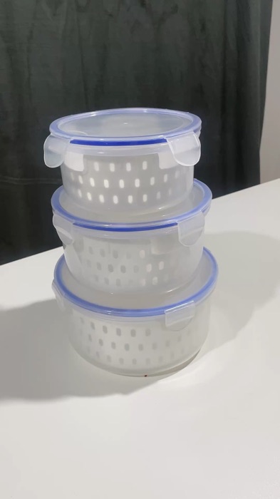 Toples sayur dan buah dengan saringan pengering #toples#toplespengering#topleskedapudara