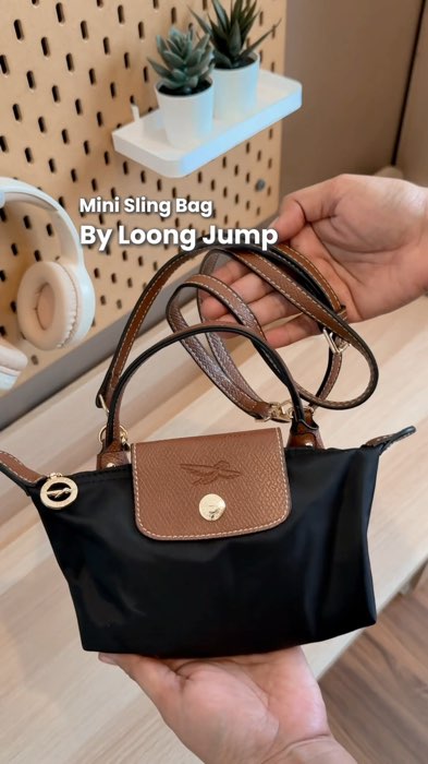 mini sling bag loong jump #slingbag #minislingbag #LOONGJUMP #taswanita #RacunShopee #1212shopeebirthdaysale #fyp