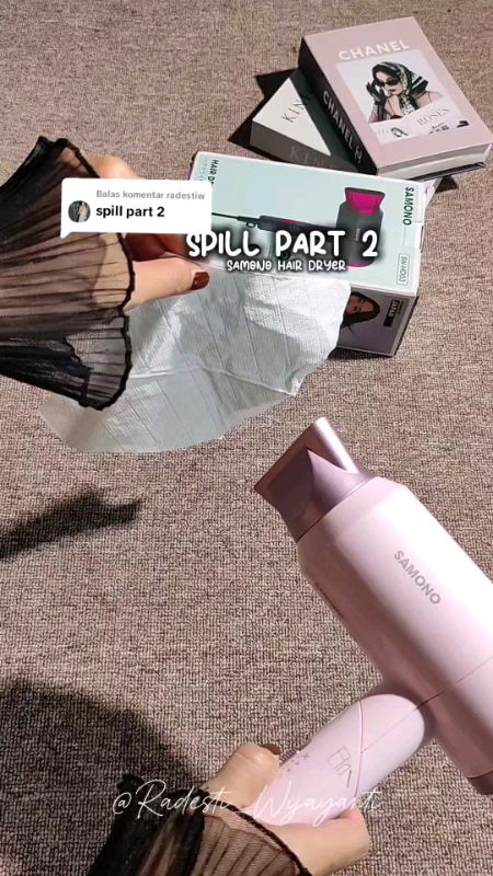 #hairdryer #hairdryermurahberkwalitas #hairdryermurah #samono #samonoindonesia #RacunShopee #GratisOngkirRP0 #pengeringrambut #SpillRacunShopee