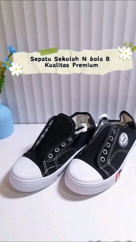Sepatu sekolah NB laki laki#PromoNonStop #ShopeeCOD #GratisOngkirRP0smua #gratisongkir0 #RacunShopee #fashionshopeehaul #spilracunshopee