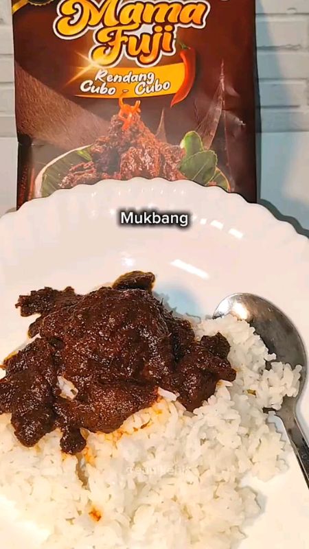 rendang mama fuji😋#rendangmamafuji #rendangdaging #fyp