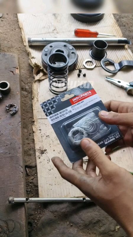 Bearing, laher bambu pully belakang INDOPARTS 202918 6902 KVY UTK BEAT, SCOOPY,VARIO,GENIO,SPACY#bearingpullybeat#bearingpully#bearingpulleycvthonda#