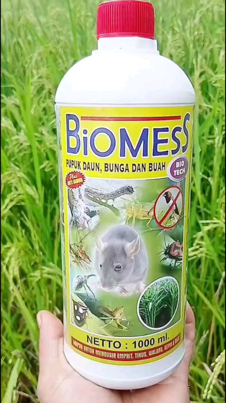 BIOMESS Pengusir Tikus 1 Lt Pupuk daun, bunga dan buah. Usir Tikus, Burung secara alami#SpillBawaBerkah #SpillRacunShopee #ShopeeLook