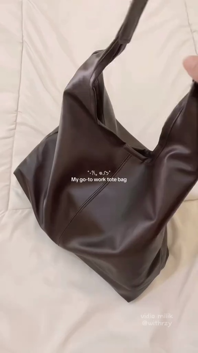 ￼JEMYNA Tote Bag Wanita-Tas Bahu Wanita ToteBag Kuliah Tote Bag Kerja Wanita Kekinian Sintetis