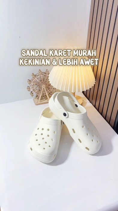 Minimal punya 1 apalagi di musim hujan gini #sandalkaret #sandalwanita #sandalmurah #sandalbaim #RacunShopee #ViralDiShopeeVideo #ShopeeFashionHaul