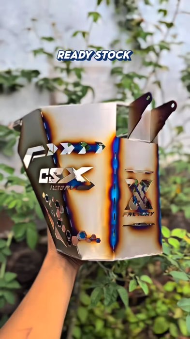 Bagasi suprax125 model titanium ☝️#csxfactorymuffler #bagasisupra #titanium #trending #RacunShopee #SpillRacunShopee #ViralDiShopeeVideo