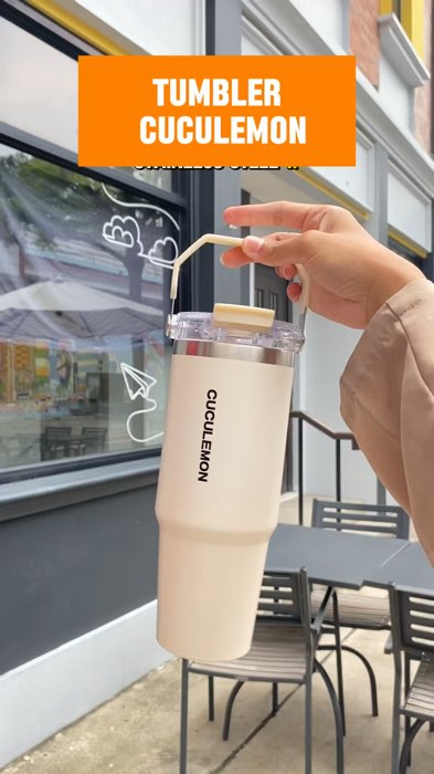 Cuculemon Tumbler Stainless Steel 1 Liter #cuculemon #cuculemontumbler #tumblerstainless #tumblertahandingin #RacunShopee #SpillRacunShopee #fyp