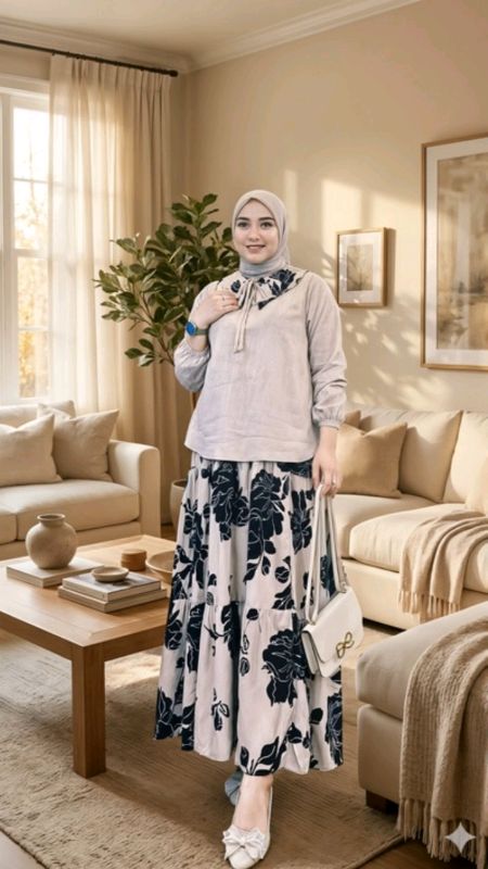PRILLY SETROK VIRAL SETELAN ROK WANITA TERBARU ONESET BUSUI #setelanwanita #RacunShopee #SpillRacunShopee