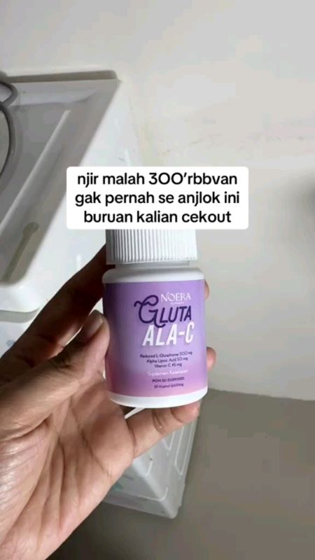 Noera gluta ala-c whitening booster #noera #whiteningbooster #noerabyreisha #RacunShopee #BadaiTapiBudget #fyp