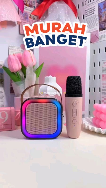 Mini Speaker Bluetooth. #RacunShopee #SpillRacunShopee #ViralDiShopeeVideo #speakerkaraokean #karokemini #speakermini #speakerbluetooth #fypシ