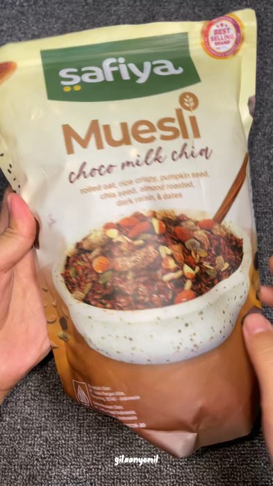 muesli choco milk chia #OngkirRP0 #ShopeeReview #ShopeeCOD #Diskon50Persen #DiskonShopeeVideo #DiskonRacunShopee #Diskon40RB