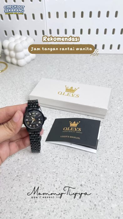 #jamtanganwanita #jamtanganrantai #jamtanganwanitaelegant #jamolevswanita #olevswatch #OLEVS #RacunShopee #SpillRacunShopee #ViralDiShopeeVideo #fyp