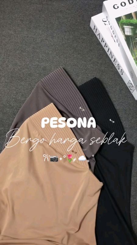 PROMO HIJAB BERGO HAMIDAH INSTAN SIZE M LABEL BESI  by KENZIE HIJAB #murahbanget #ShopeeCOD #belanjadishopee #hijabstyle #hijabmurah #hijabinstan