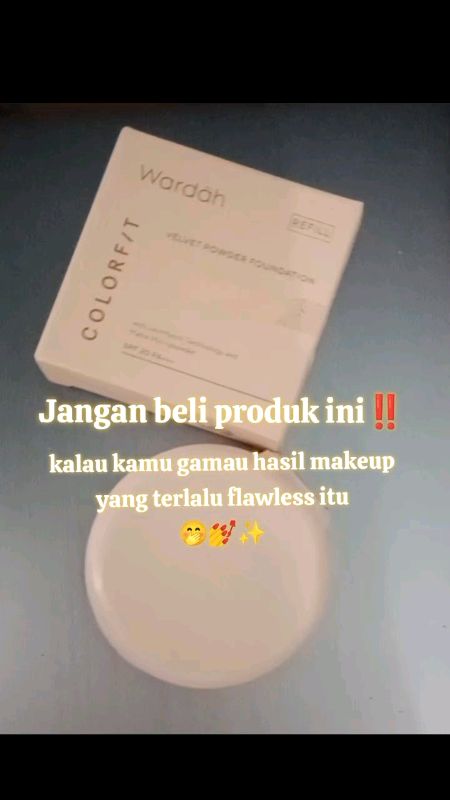#wardah#wardahcolorfit #powderfoundation