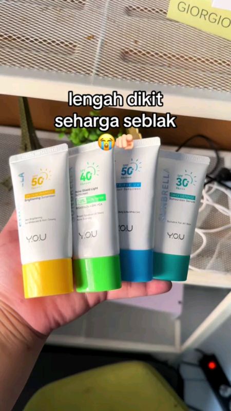 Sunscreen you #sunscreen #you #skincare #RacunShopee #SpillRacunShopee #BadaiTapiBudget #fyp