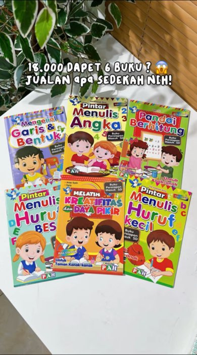 Beli skrg buat bahan belajara nak di rumah 🫶🏻 #bukuanak #bukuedukasianak #bukubelajaranak #GratisOngkirRP0