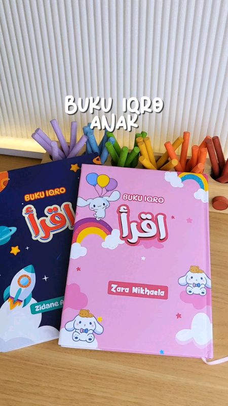 Iqro karakter yg bikin anak semangat mengaji ?✨️ #iqroanak #iqro #iqrocustom #iqromilenial #RacunShopee #SpillRacunShopee #goldentick #spill #fyp