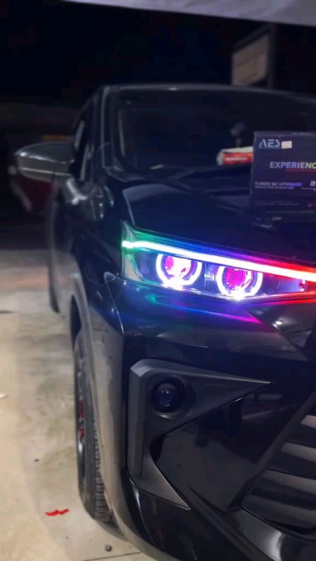 Bracket Retrofit Double BILED Projector 2.5inch Toyota Avanza Daihatsu Xenia 2022 2025 Tebal 2mm