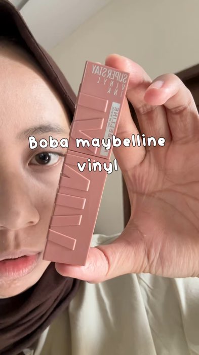 Boba maybelline vinyl #Maybelline #maybellinevinyl #BeautyFashionFestival #BeautyFashionHaul