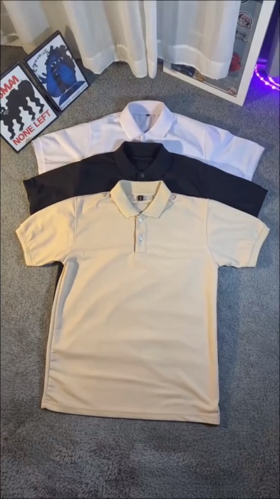 ￼Kaos Polo Pria Lacos Pique Premium/Kaos Kerah Pria Dewasa/Kaos seragam/Atasan/Kaos Wangki#RacunShopee #DiskonRacunShopee #PromoNonStop #ViralDiShopee