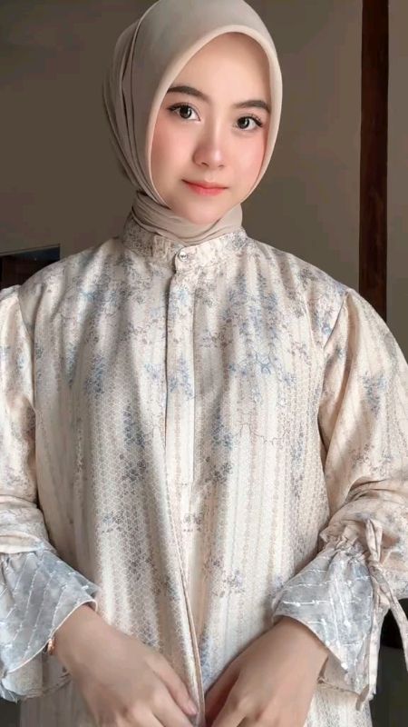 gamis rayon lengan lonceng terbaru #gamisrayon #dress #fashionshopeehaul #RacunShopee